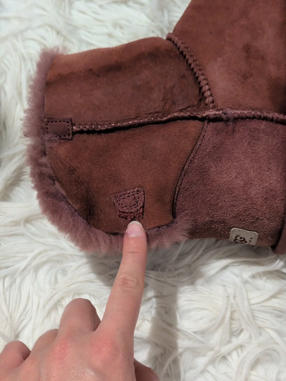 *Altered* Ugg Mini Bailey Bow Boots